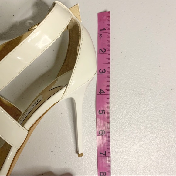 Jimmy Choo Lottie White Patent Heels - Picture 8 of 10